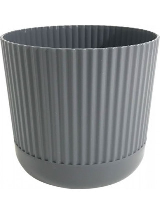 Горщик для квітів 1,8 л NOSTALGIA (20) (сірий)
