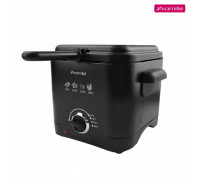 Фритюрниця електрична Kamille 1,5л (чорна)