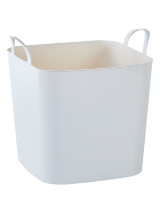 Корзина універсальна Алеана "Практик" 22 л., 38*32*34 см (біла троянда)