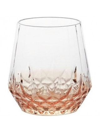 Набір склянок низьких Ardesto Black Mars Favola 370мл, 2шт, скло, прозоро-золотистий