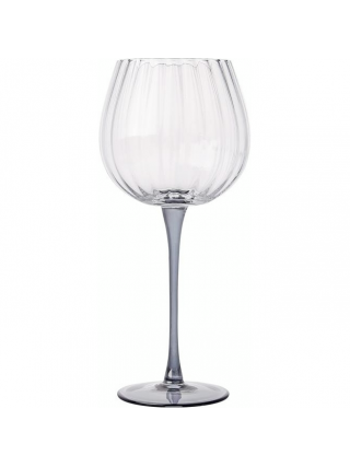 Набір келихів Ardesto Black Mars Orion для вина 550 мл, 2шт, скло, прозоро-сірий