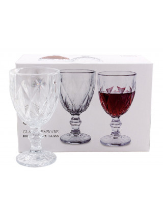 Набір келихів Interos Ромби 310 мл 6 шт  