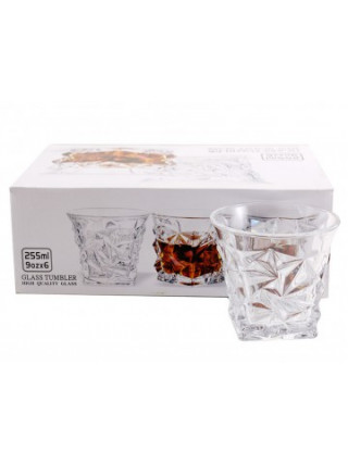 Набір склянок Glass Tumbler 255  мл 6 шт