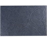 Килим гумовий 40*60*0,2 см з ворсовим покриттям (сірий)