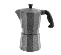 Кавоварка гейзерна Vinzer Moka Granito алюміній (9 порцій)