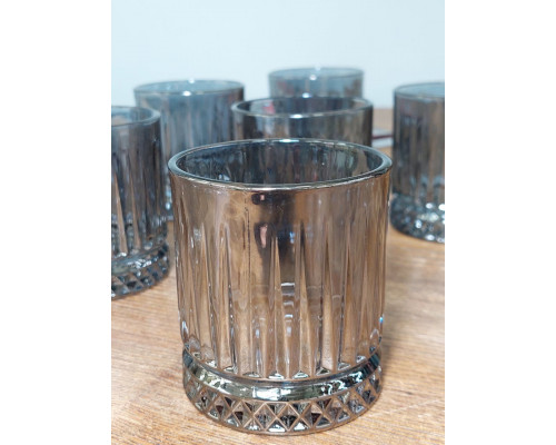 Набір склянок Olens Бандл графіт для віскі, 260 мл, 6 шт