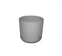 Горщик для квітів Elif NOSTALGIA 18*18 см, 4 л, (сірий)