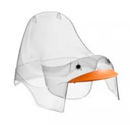 Горщик дитячий прозорий "Качечка" (білий)