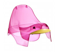 Горщик дитячий прозорий "Качечка" (рожевий)