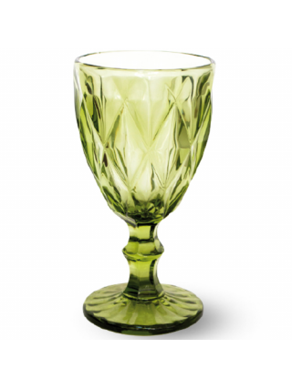 Набір келихів S&T Грані смарагд 320 мл., для вина, 6 шт. 