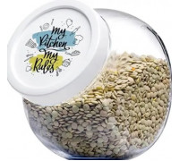 Набір банок Pasabahce Bella з пластик. кришкою v-1,5 л 4 шт