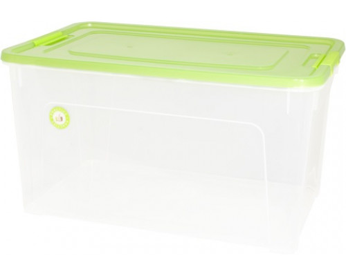 Контейнер універсальний "Smart Box" Practice 27,0 л. 49*32*26 см. (прозорий/оливковий/оливковий)
