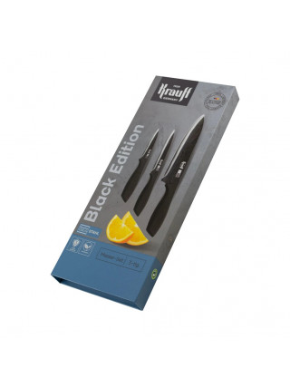 Набір ножів  Krauff Black Edition 3 предмети. 