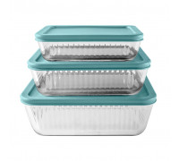 Контейнер для зберігання Krauff Fresco 820 мл з кришкою 190*138*45 мм. 