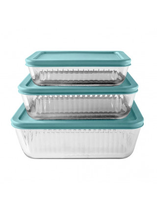 Контейнер для зберігання Krauff Fresco 820 мл з кришкою 190*138*45 мм. 