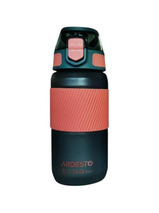Пляшка для води Ardesto Spring 600мл, пластик, зелений