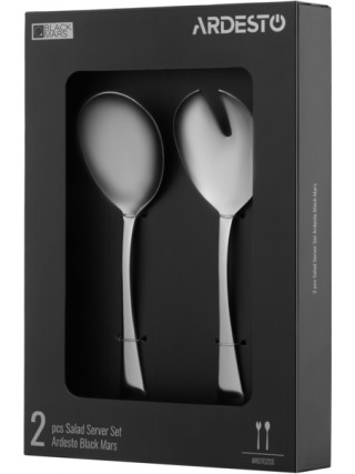 Набір для салату Ardesto Black Mars, 2 прибори, нержавіюча сталь