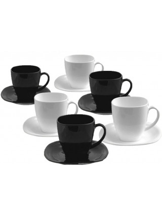 Сервіз чайний Luminarc Carine Black&White 220 мл., 12 пр. 