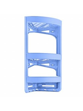 Поличка в ванну кімнату кутова 3-х ярусна 20*30,5*56 см, (блакитний)
