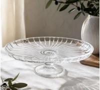 Блюдо на ніжці Pasabahce Elegantі овальне 16,5*28см (под.уп.)