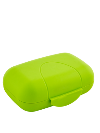 Мильниця пластикова дорожня (оливковий)