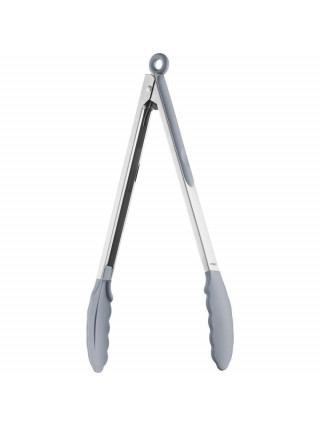 Щипці кухонні Ardesto Midori, 35см, силікон, нержавіюча сталь, сірий