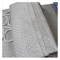 Штора для ванної кімнати та душу, текстиль, 180*200 см (сірий) 