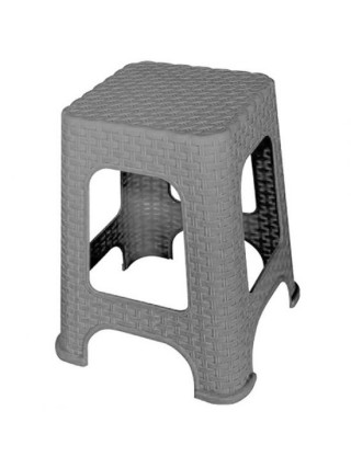 Табурет Elif Plastik Ротанг (сірий)