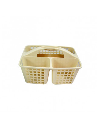 Ємність універсальна, 3 відділення з ручкою 23*18,5*31 см колір мікс