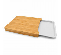 Дошка Kamille обробна з бамбука 33*25*3.5см з підносом