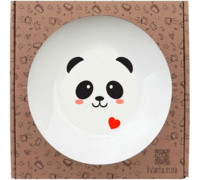 Миска Kvarta  Панда 20 см склокераміка + подарункова коробка