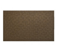 Килим гумовий 45*75*0,2 см з ворсовим покриттям (коричневий)