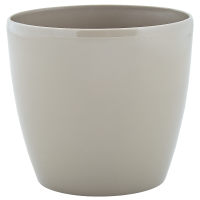 Вазон круглий "Матільда" 7*6 см. (какао)