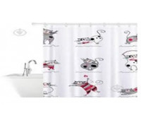 Штора для ванної кімнати та душу зонтик. тканина ,180*180 см (колір мікс)