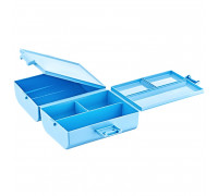 Бутербродниця Akay plastik 16*11*16 см мікс