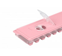 Форма для льоду Ardesto Fresh Stick з кришкою, рожевий