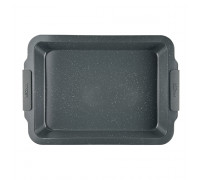 Форма для випікання прямокутна Vinzer Dolci Line з силіконовими ручками, 43*30,5*4,8 см
