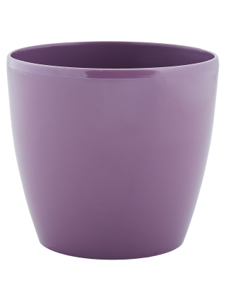 Вазон круглий "Матільда" 16*15 см. (фіолетовий)