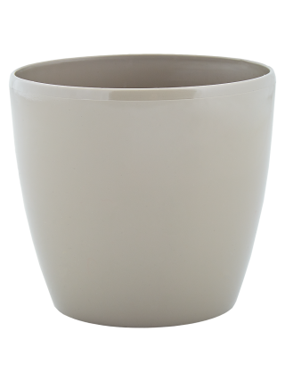 Вазон круглий "Матільда" 24*22 см. (какао)