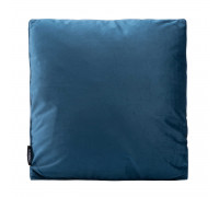 Подушка декор. Ardesto 45х45см, велюр, 100% поліестер, синій темний