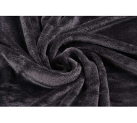 Плед Ardesto Flannel, 160*200 см, темно-сірий, 100% поліестер