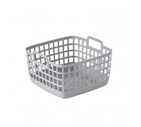 Кошик для зберігання Ardesto 20.6x20x12.4см, 3л, пластик PP, cірий