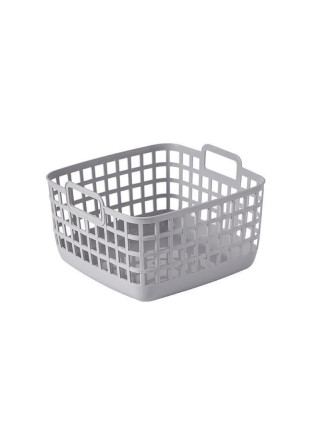 Кошик для зберігання Ardesto 20.6x20x12.4см, 3л, пластик PP, cірий