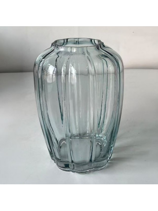 Ваза ARDESTO Aquamarine, 18.7х25см, скло, синій
