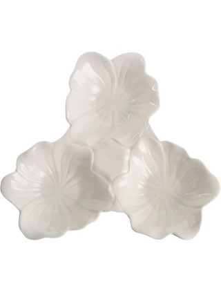 Менажниця фігурна Led Bud 3 секції 24.5*18 см