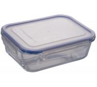 Контейнер герметичний ECOMO NOVA BOX прямокутний 1480 мл скляний