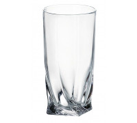Набір склянок Bohemia Quadro 350 мл., для води, 6 шт.