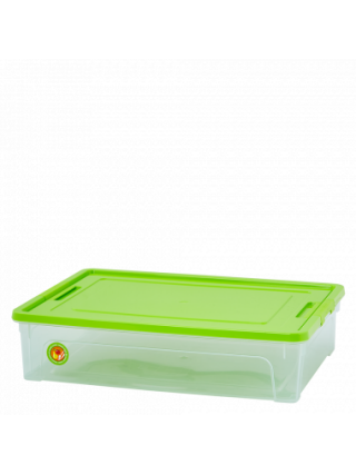 Контейнер універсальний "Smart Box" Practice 0,175л., 12*8*4см (прозорий/оливковий/оливковий)