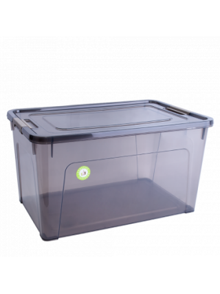 Контейнер універсальний "Smart Box" Practice 27 л., 49*32*26 см.(коричневий прозорий/какао)