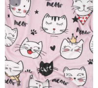 Плед ARDESTO Flannel 160х200см, 100% поліестер, котики